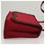 Borsa a Spalla CHANEL Seta Rossa CC Auth bs24300 Rosso - vista 4