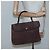 BALLY Borsa a mano trapuntata in suede marrone scuro oro Auth BA1447 D'oro - vista 21