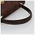 BALLY Borsa a mano trapuntata in suede marrone scuro oro Auth BA1447 D'oro - vista 7