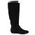 Giuseppe Zanotti Schwarze Wildlederstiefel