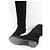 Giuseppe Zanotti Schwarze Wildlederstiefel - Ansicht 6