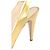 Prada Kamel-farbenes Lackleder-High Heels - Ansicht 5