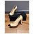 Décolleté Chanel beige in pelle - vista 9