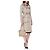 Borsa da shopping Petit Chanel Beige - vista 6