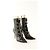 Altuzarra Botas de cuero negras Negro - vista 3