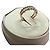Dodo Pomellato Anello bollicine doppia fascia in oro rosa 9K e argento 925 D'oro