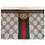 Clutch Gucci x Balenciaga Hackers Project Monogram Marrone - vista 3