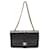 Chanel Lambskin Matelasse W Flap Shoulder Bag A01112 Black Leather  ref.2163929