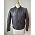 Steppjacke/Bomber, schwarzes Leder, Größe 2, SANDRO - Ansicht 3