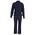 Chloé Set di blusa con collo a cravatta e pantaloni in viscosa blu navy - vista 3