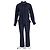 Chloé Set di blusa con collo a cravatta e pantaloni in viscosa blu navy - vista 4