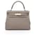 Hermès Hermes Togo Kelly 28 Handbag CBY074MY Stamp C (2018) Brown Beige Leather  ref.2164056