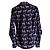 Authentische Gucci Tom Ford Pferdemotiv Hemd Blau - Ansicht 4