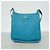 Hermès Borsa a Spalla Hermes Vespa PM Togo Blu Jeans - vista 14