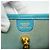 Hermès Borsa a Spalla Hermes Vespa PM Togo Blu Jeans - vista 5