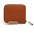 Porta-moedas compacto em seda Azap da Hermès Dourado - vista 2