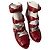Casadei Absatzsandale Rot