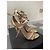 Dsquared2 Skulpturale Absatzsandalen Golden - Ansicht 2