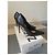 Décolleté Stiletto Schutz in pelle nera dettaglio oro Nero - vista 2