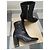 Botines Michael Kors de cuero negro - vista 2