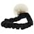 Elastico per capelli Chanel Coco Mark Nero Bianco D'oro  - vista 3