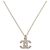 Collana in strass argento Chanel Coco Mark - vista 2