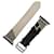 Hermès Hermes Tour Strap Canvas Black White Apple Watch Belt Cloth  ref.2164993