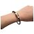NUOVO BRACCIALE MONTBLANC M61026 IN PELLE INTRECCIATA MARRONE 19CM - vista 5