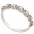 ANILLO MESSIKA T55 ORO BLANCO 18K 2.7GR ALIANZA ENGASTADA CON 7 DIAMANTES 0.47CT
