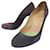 CHRISTIAN LOUBOUTIN FIFI PUMPS 37 IN PURPLE SUEDE DEER SHOES  ref.2165140