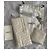 Lancel Midi-Minuit Bolsa para Telefone em Couro Acolchoado Branco - vista 2