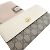 Gucci GG Canvas Leder Langbörse Beige Roh - Ansicht 3
