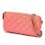 Chanel Matelasse Chain Wallet Shoulder Bag Pink