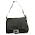 Fendi Zucchino Mamma Bucket Handbag Black Cloth  ref.2166225