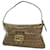 Fendi Zucchino Handbag Brown Leather  ref.2166591