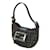 Zucca Fendi Mini Croissant Hand Pouch Black Khaki  ref.2166683