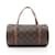 Louis Vuitton Papillon 26 Monogram Handbag Brown Leather Cloth Plastic  ref.2166770