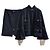 Chanel Look 35/71 dei Giardini di Versailles in passerella Blu navy Blu scuro