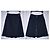 Chanel Look 35/71 dei Giardini di Versailles in passerella Blu navy Blu scuro - vista 13