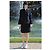 Chanel Look 35/71 dei Giardini di Versailles in passerella Blu navy Blu scuro - vista 2