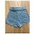 Autre Marque Pantaloncini in denim ttswtrs blu cotone - vista 5