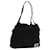 FENDI Tote Bag Nylon Black Silver Auth ep8593 Silvery  ref.2167043