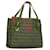 FENDI Zucchino Canvas Hand Bag Brown Gold Auth sw308 Golden  ref.2167047
