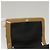 Borsa a spalla in pelle con paillettes Burberry argento Auth BA1535 - vista 10