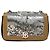Borsa a spalla in pelle con paillettes Burberry argento Auth BA1535 - vista 13