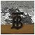 Borsa a spalla in pelle con paillettes Burberry argento Auth BA1535 - vista 18