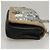 Borsa a spalla in pelle con paillettes Burberry argento Auth BA1535 - vista 3