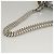 Borsa a spalla in pelle con paillettes Burberry argento Auth BA1535 - vista 7