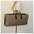 Céline CELINE C saluki Boston Bag Tela Beige Oro Auth KD400 D'oro - vista 22