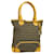 FENDI Zucca Canvas Hand Bag Beige Gold Auth 118014 Golden  ref.2167077